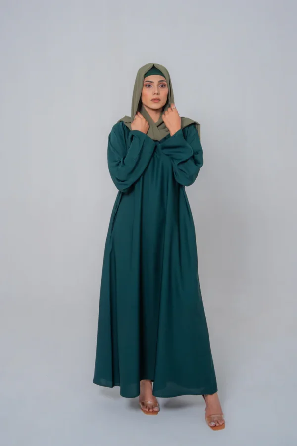 Full length plain abaya